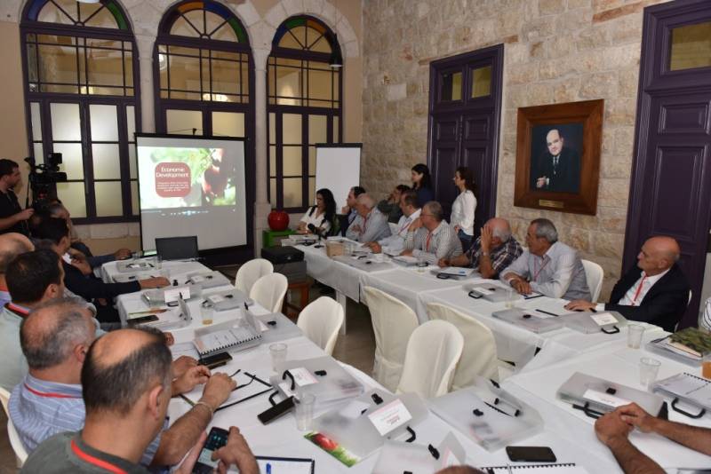 مؤسسة جورج افرام اطلقت برنامجا لتطوير مهارات المزارعين