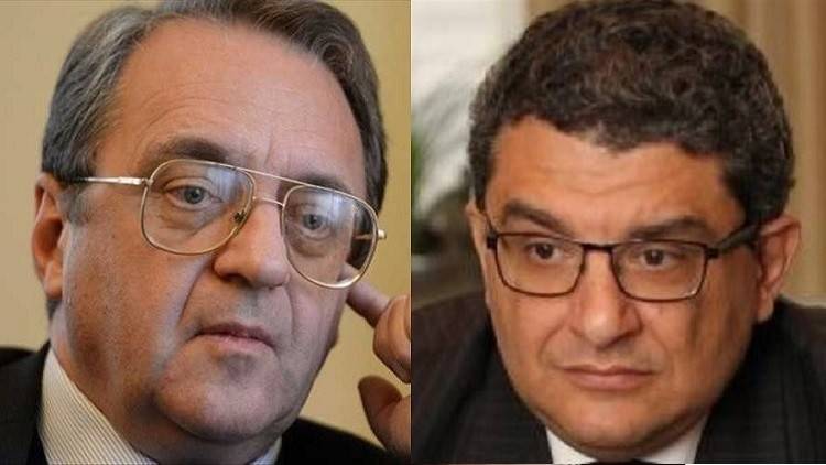 بوغدانوف يبحث مع سفير مصر بموسكو الوضع في سوريا والأراضي الفلسطينية