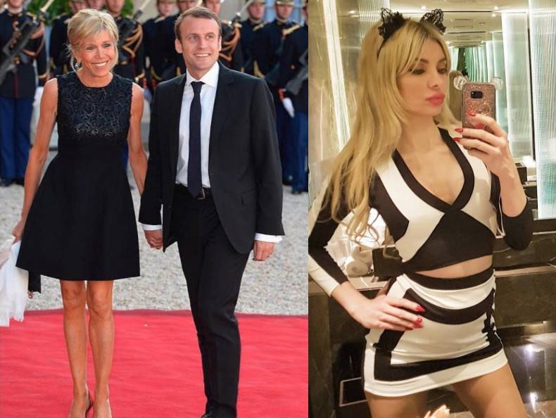 ميريام كلينك تنشر الصورة.. وزوجة الرئيس الفرنسي تردّ عليها!