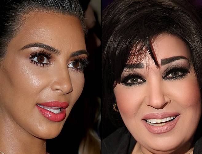 هل تواصلت فيفي عبده مع كيم كارداشيان؟
