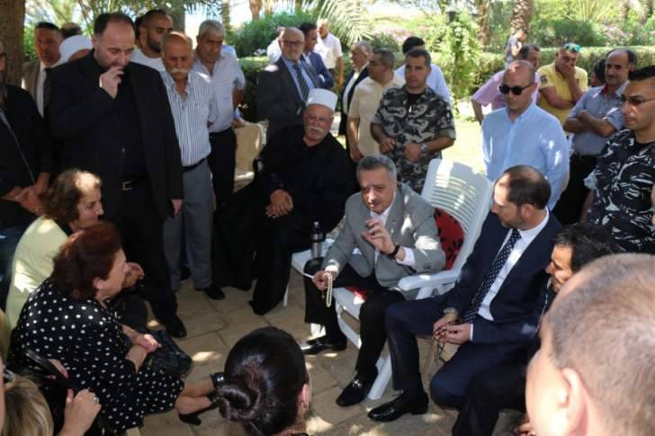 وفود دينية وبلدية ومناطقية زارت أرسلان في خلدة