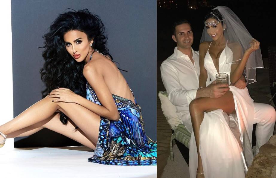 بالفيديو والصور.. زفاف خيالي لعارضة أزياء إيرانية بـ4 فساتين!