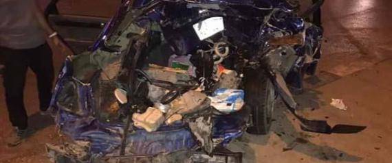 بالصور - حفيدة زعيم مصري تلقَى حتفها بحادث سير مروّع