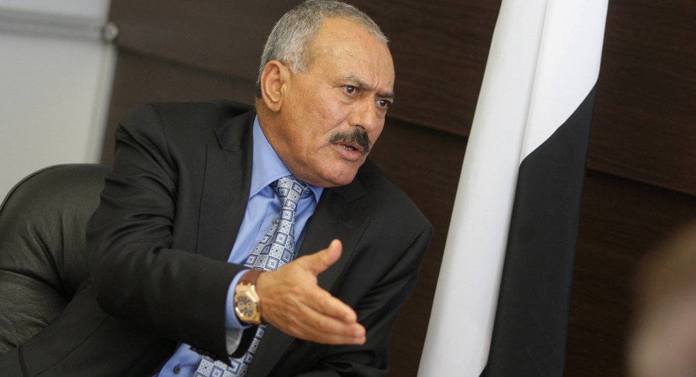 صالح أبدى استعداده لمغادرة اليمن إلى تلك الدولة