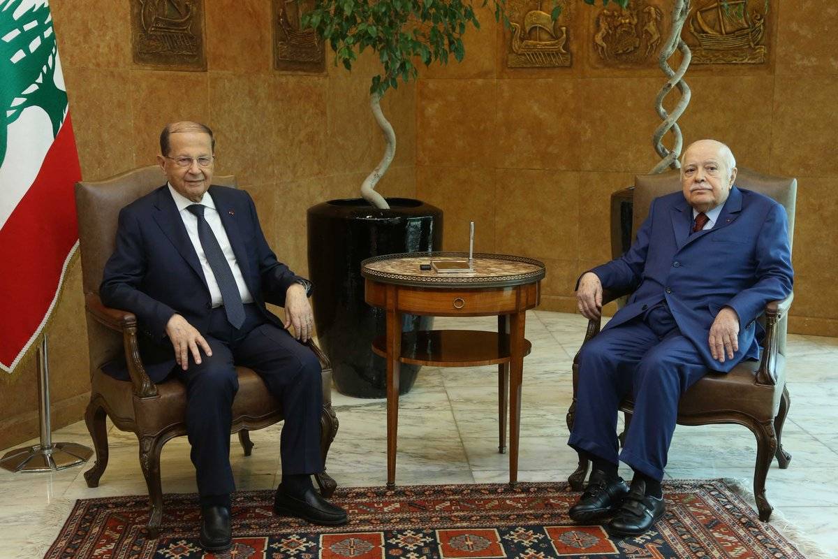 الرئيس عون إستقبل نائب رئيس الحكومة السابق عصام فارس