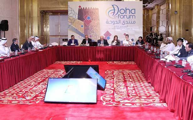 مواصلة اليوم الثاني من «منتدى الدوحة»
الحجار ترأس ندوة عن آثار اللجوء على الدول المضيفة ومديرة الوكالة الوطنيّة ركّزت على تداعياته على لبنان