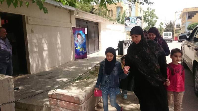 الجالية الايرانية اقترعت في بعلبك