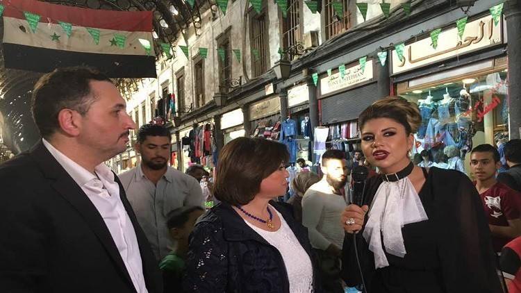 أول زيارة لفنانين مصريين لسوريا بعد بدء الأزمة