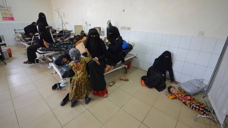 الكوليرا يخطف 20 شخصا خلال يوم واحد في اليمن