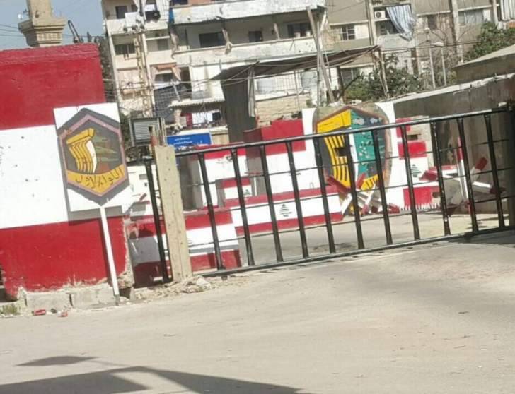 إلقاء قنبلة قرب حاجز لقوات الامن الفلسطيني بعين الحلوة