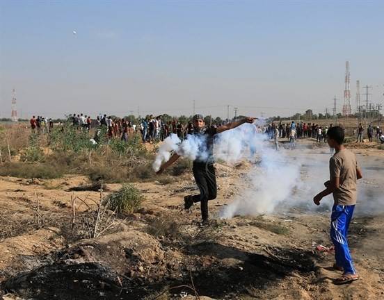 خلال مظاهرات دعم الأسرى.. 70 جريحا فلسطينيا في مواجهات مع القوات الإسرائيلية