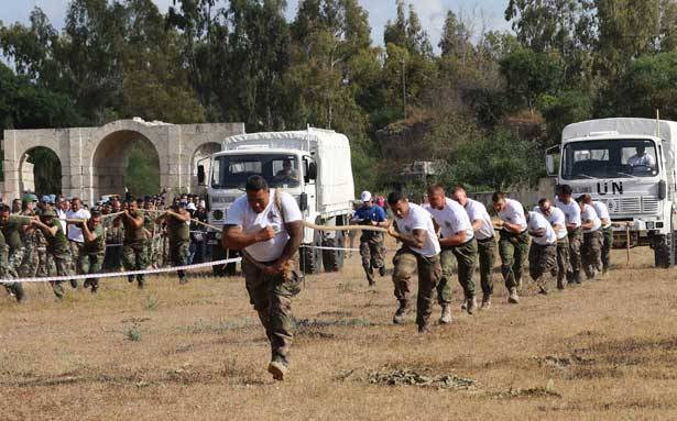 الوحدة الفرنسية في «اليونيفيل» والجيش اللبناني نظما اولمبياد الالعاب العسكرية