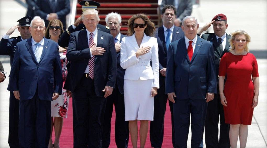 ترامب يتحدث من القدس المحتلة عن رغبة الملك سلمان بتحقيق “السلام”