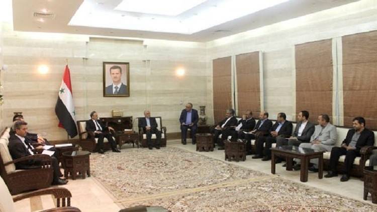 وفد إيراني في دمشق لتنمية التجارة