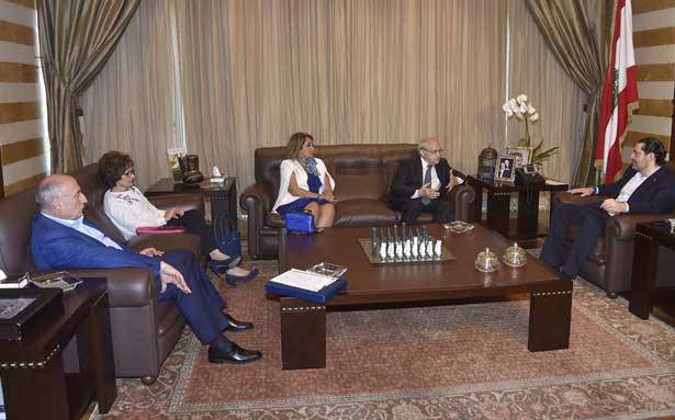 استقبالات الحريري في «بيت الوسط»