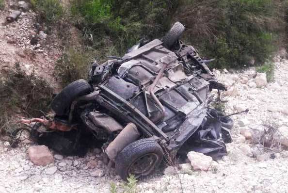 جثتان في الوادي.. إثر حادث سير !!