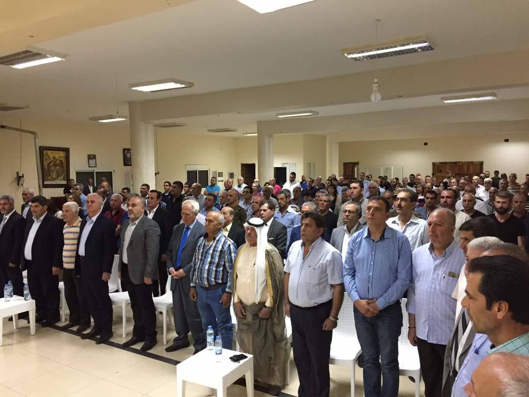 القومي احيا عيد المقاومة والتحرير في القاع نصار: بمحاربة الارهاب نحارب العدو ونتصدى لمشاريع التقسيم