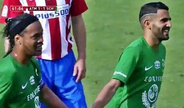 بالفيديو.. تمريرة ساحرة من رونالدينيو لمحرز