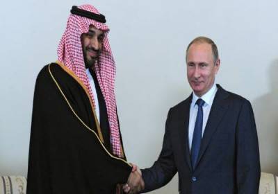 ولي ولي العهد السعودي يجري مباحثات مع الرئيس الروسي في موسكو