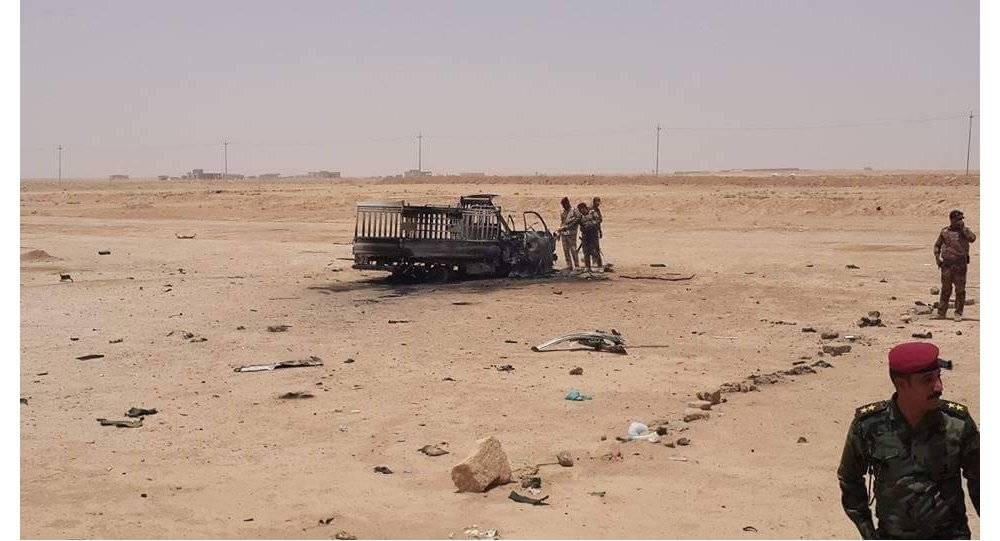 52 قتيلا وجريحا بينهم صحافي في تفجير غرب العراق
