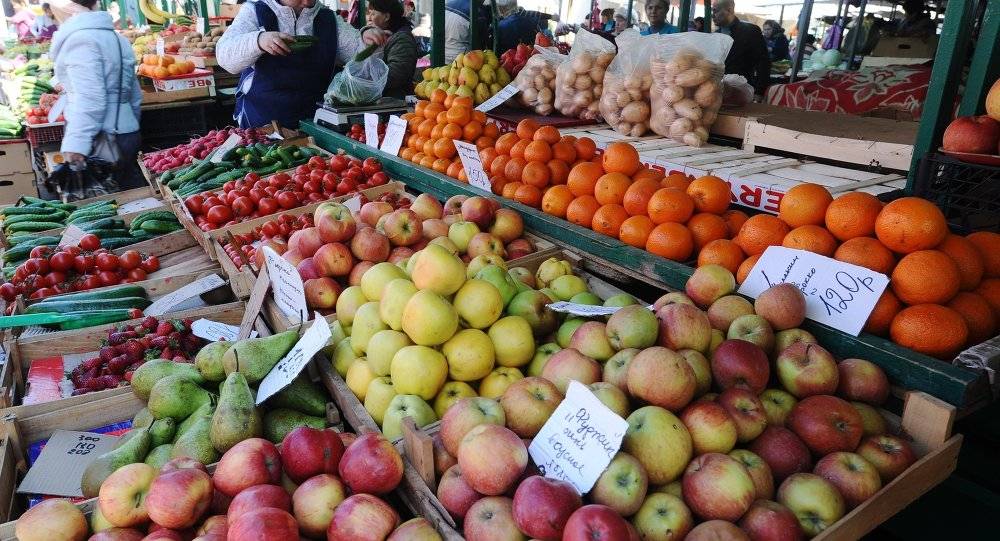 الخضار والفواكه السورية على الموائد الروسية