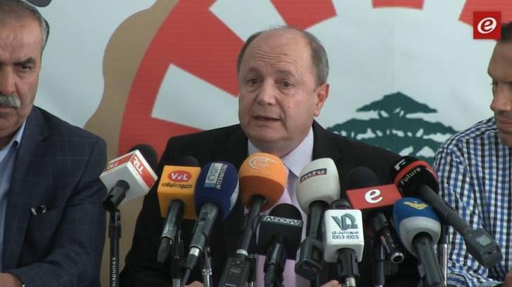 الأسمر: حصلنا على وعد من بري بعدم تمرير اية مادة تمس الضمان بالموازنة