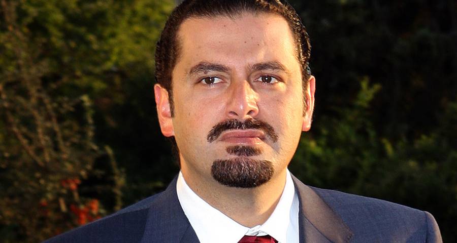 وصول رئيس الحكومة سعد الحريري الى بعبدا