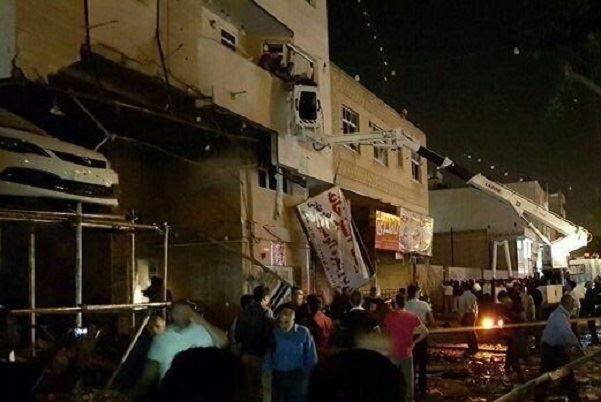 بالفيديو- انفجار قوي يهز مدينة شيراز الإيرانية