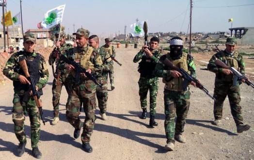 الحشد الشعبي يبدأ اقتحام قضاء البعاج غرب الموصل