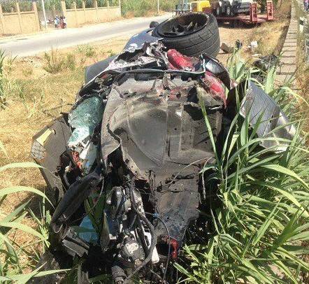 بالصورة- قتيل وجرحى اثر حادث سير مروع على اوتوستراد الميناء