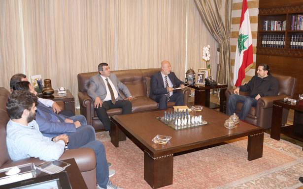الحريري عرض مع عيتاني والحلبي ومطر شؤوناً إنمائيّة
