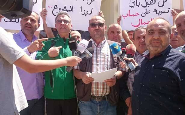إعتصام لعمّال تشغيل أنظمة
المياه والمجاري في بعلبك ومُحيطها
