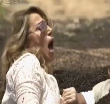 بالفيديو.. إيناس الدغيدي تكاد تفقد وعيها في "رامز تحت الأرض"