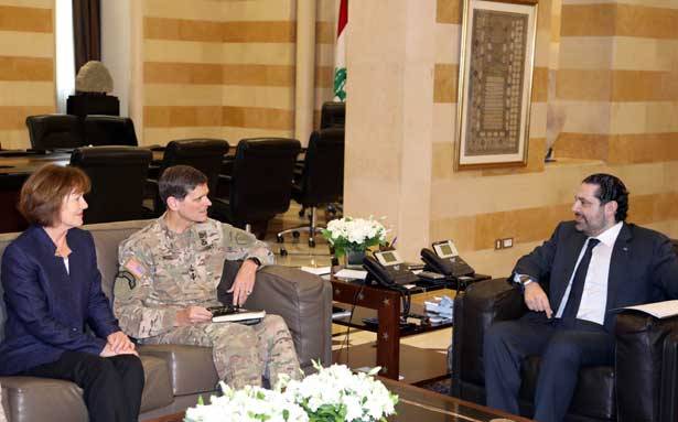 وفد أميركي زار عون والحريري وقائد الجيش
فوتيل: ماضون في تقديم العون للجيش