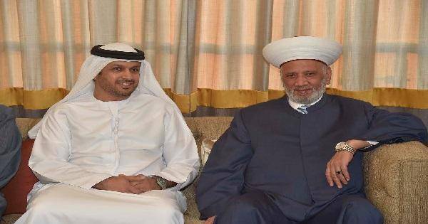 سفير الامارات يقيم مأدبة إفطار على شرف مفتي الجمهورية اللبنانية