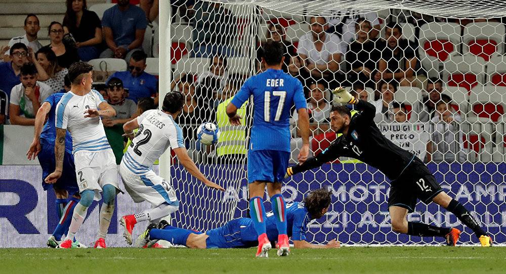 بالفيديو...أهداف مباراة إيطاليا وأوروجواي 3-0