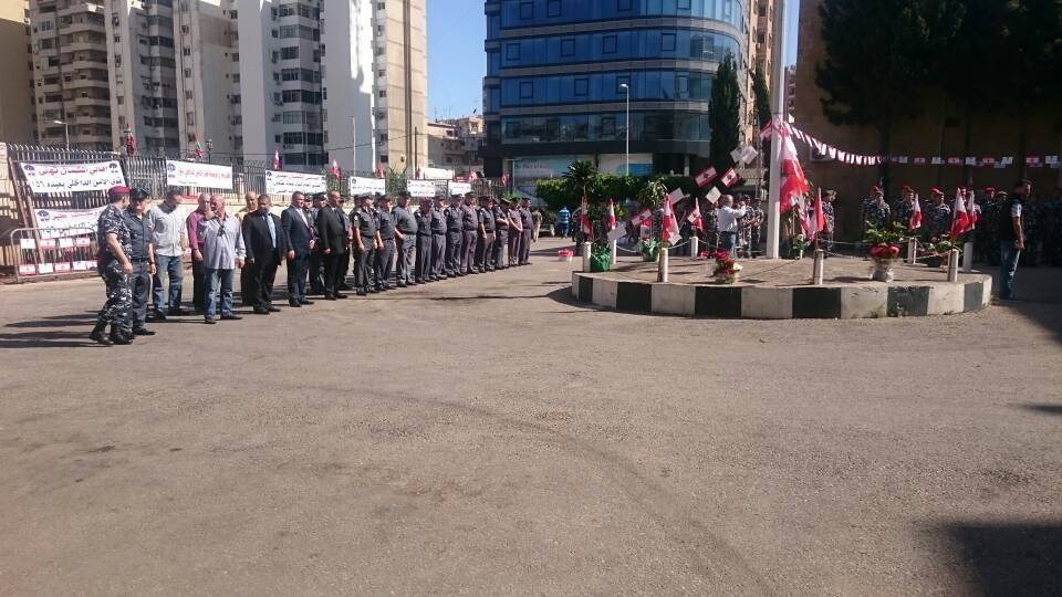 بالصور.. الاحتفال بعيد قوى الامن الداخلي الـ156 في الشمال