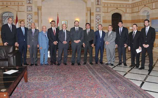 وفد «RDCL World» في السراي
الحريري : لبنان لن يتدخل في الخلافات
المستجدة بين دول الخليج ومصر وقــطـر