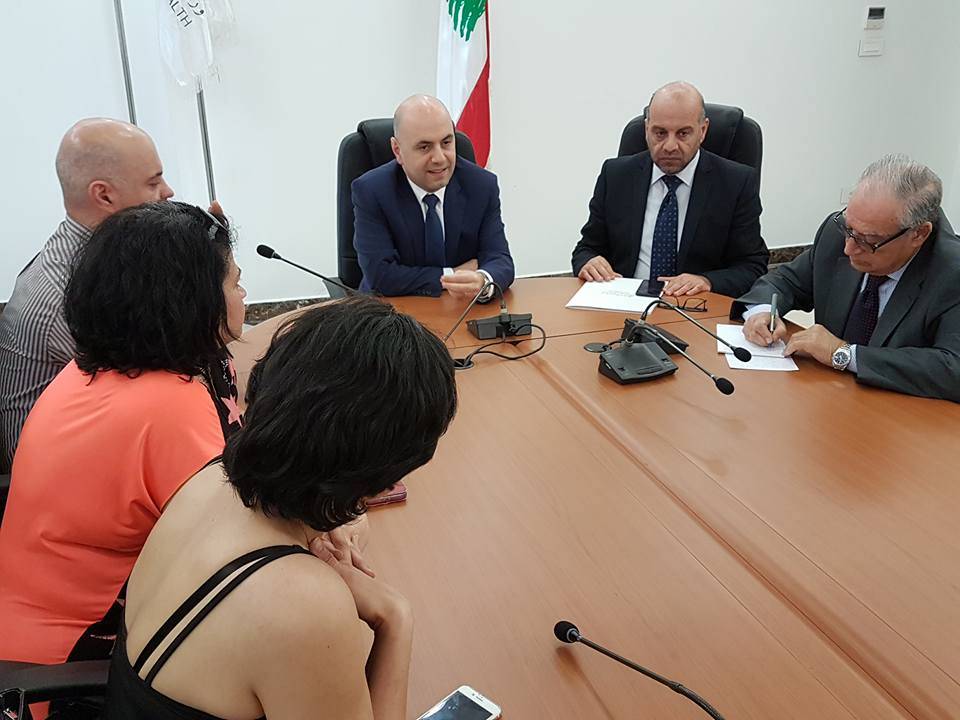 حاصباني التقى وفدا من موظفي مستشفى البوار: وقعت على جداول الرواتب حرصا على استمرارية المرفق العام