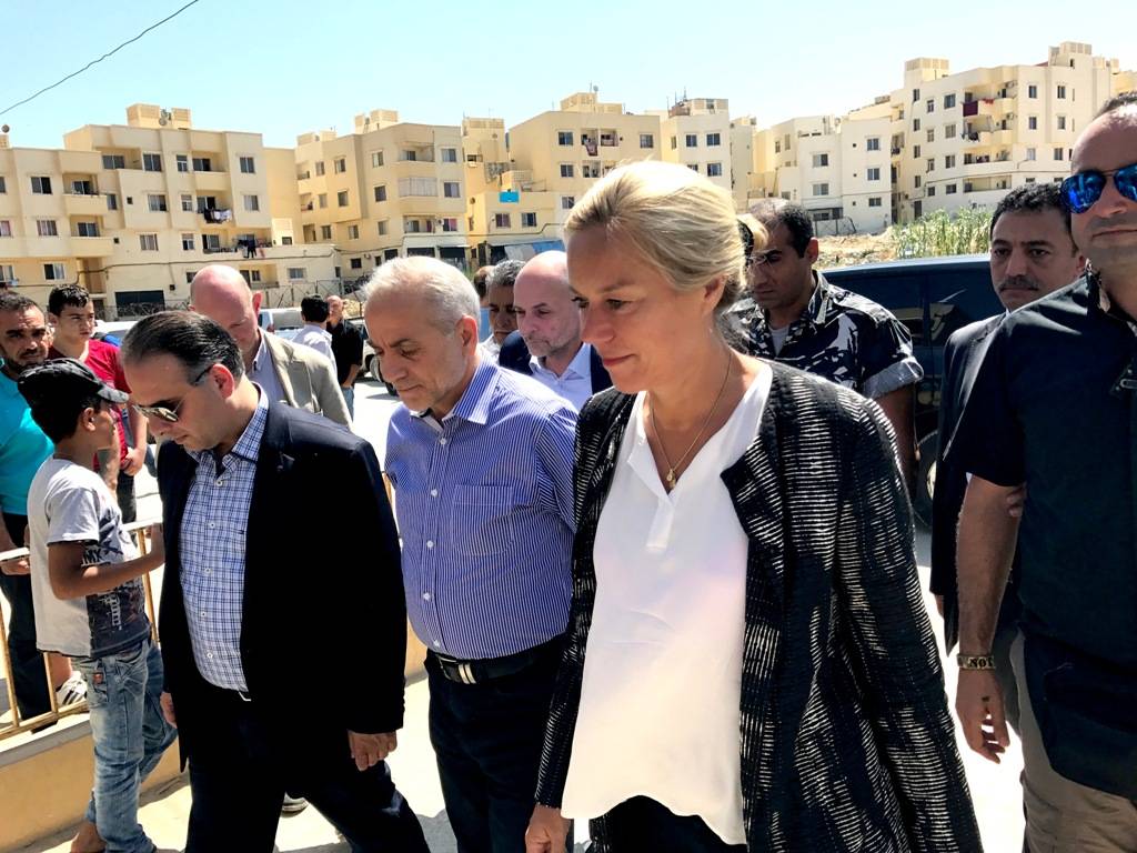 المرعبي جال برفقة كاغ وكوردوني في مخيم نهر البارد