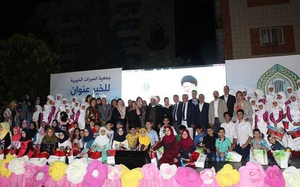 «المبرّات» أقامت إفطاراً لأطفال أيتام
