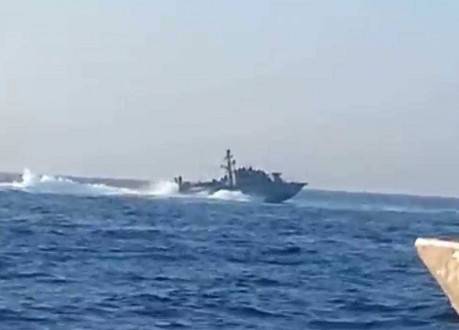 الجيش: زورق إسرائيلي خرق المياه الإقليمية