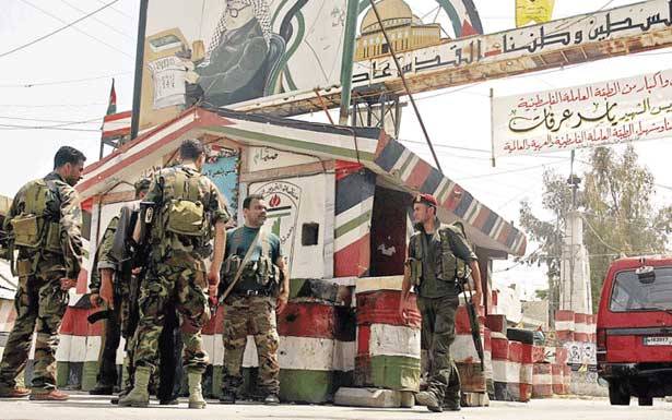 القوّة المشتركة في عين الحلوة أوقفت قاتل الفلسطيني علي مبارك