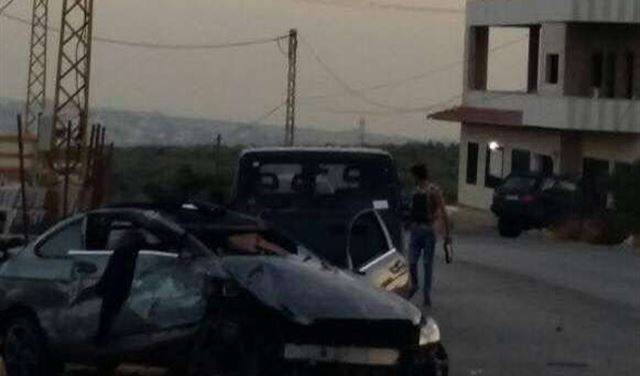جريحان بحادث سير على طريق كوسبا بصرما