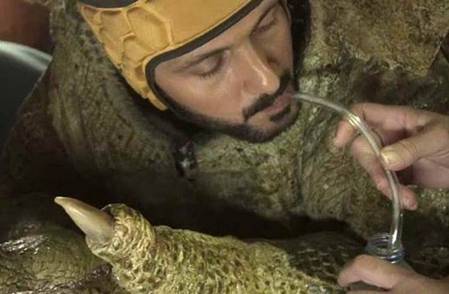 بالفيديو: رد فعل غريب لضيف رامز جلال.. خطأ جديد يفضحه!؟