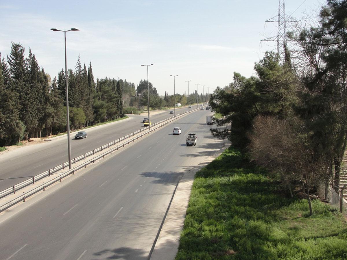 طريق مطار دمشق اصبحت مفتوحة 