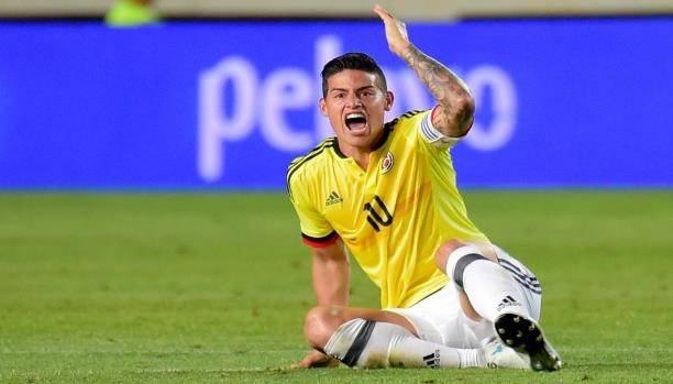 مدرب كولومبيا يطلب من رودريغيز مغادرة ريال مدريد