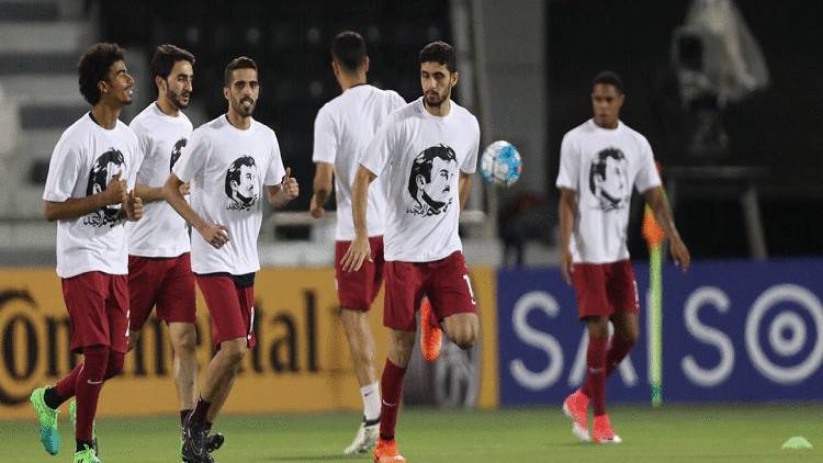 منتخب قطر يواجه عقوبات قاسية بسبب "قميص تميم"