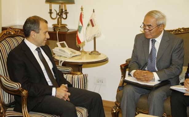 باسيل استقبل المبعوث الخاص
للحكومة الصينيّة لدى سوريا