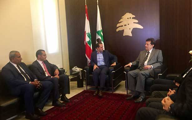 الجميل عرض ووفد المستشفيات شؤوناً صحيّة